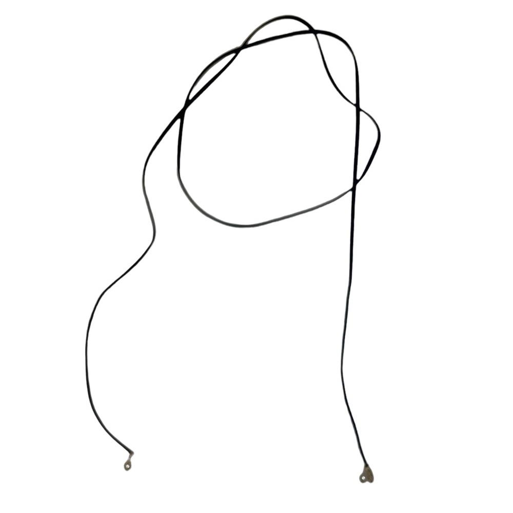 Suede Rope Choker Necklace with Faux Pearls